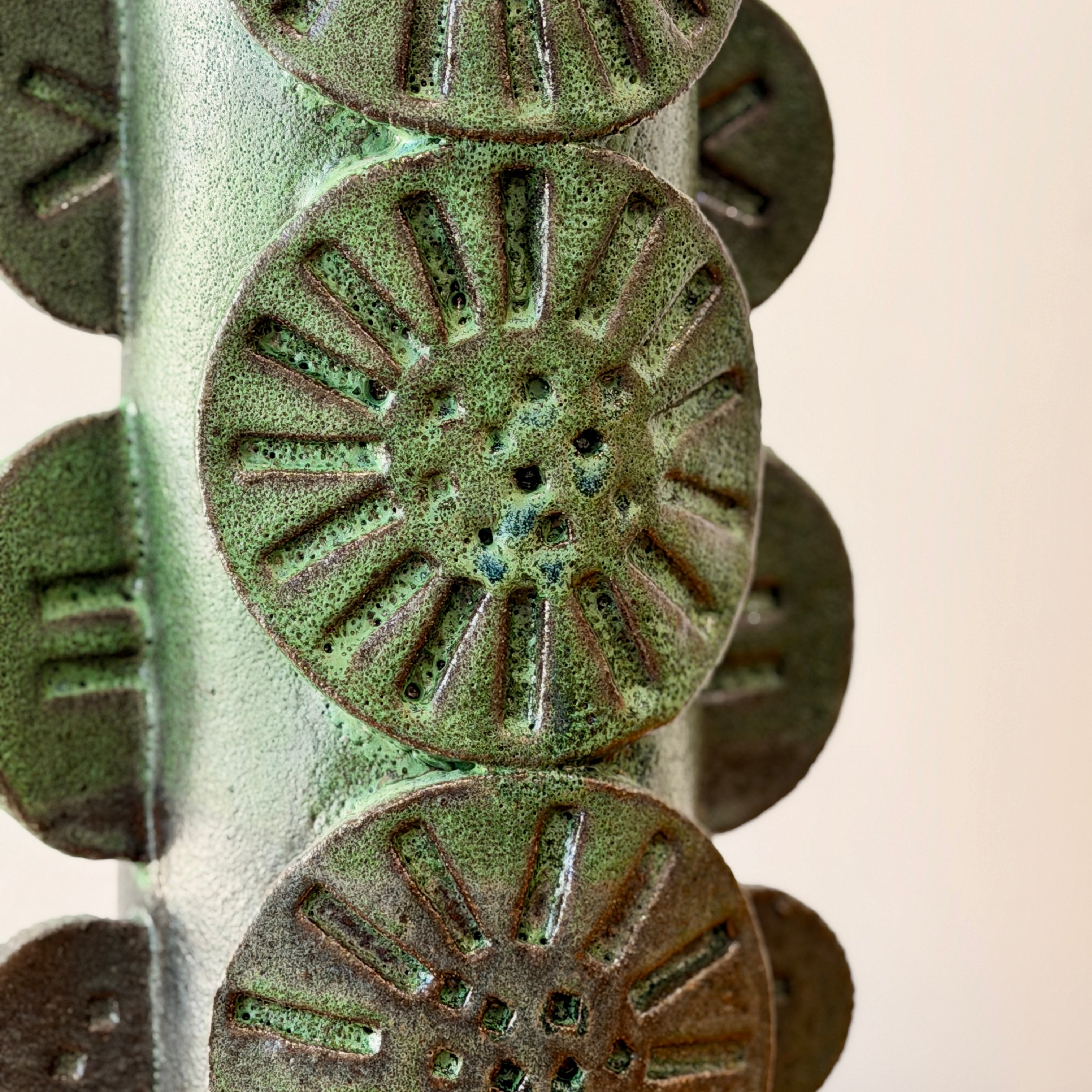 Tall jumbo green totem