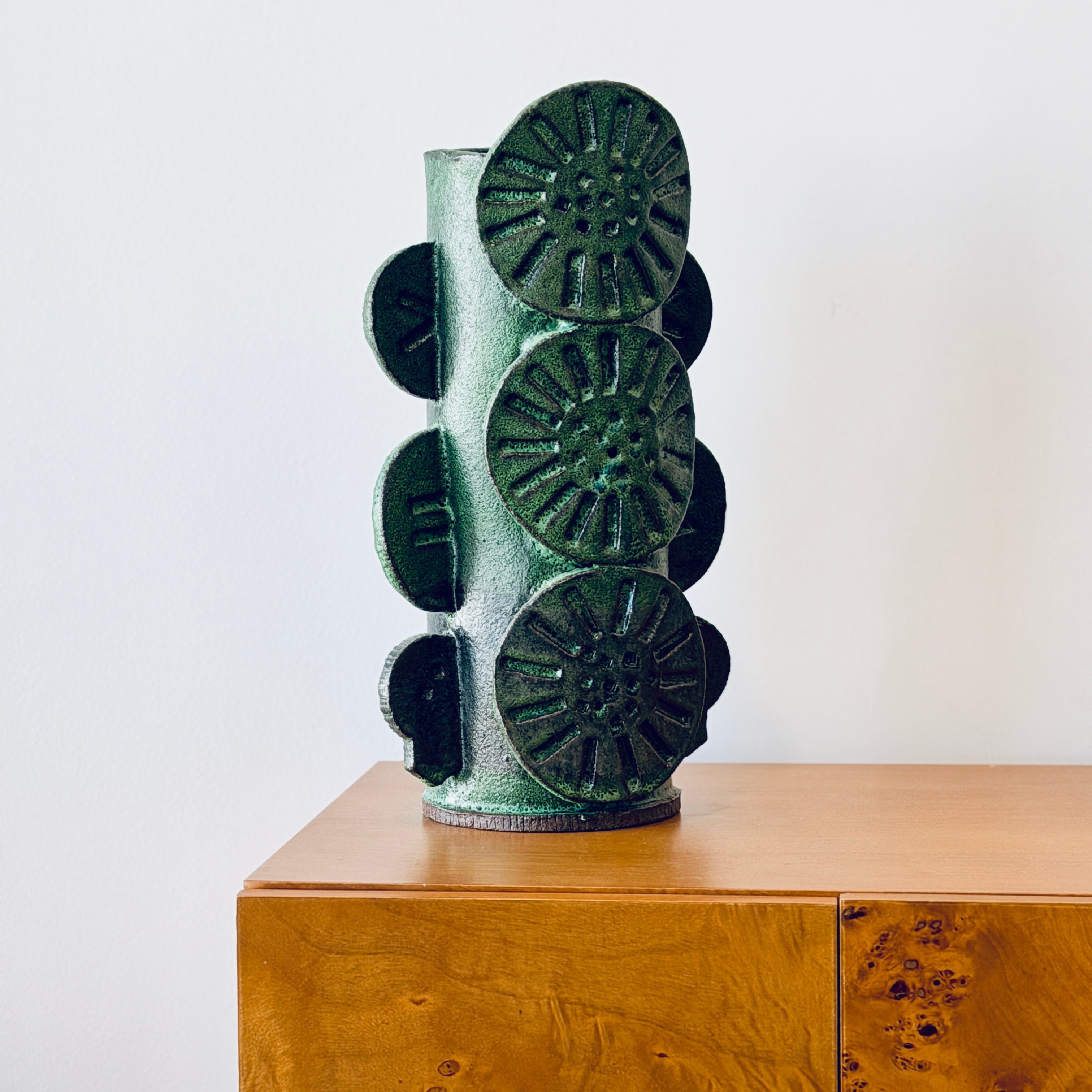 Tall jumbo green totem