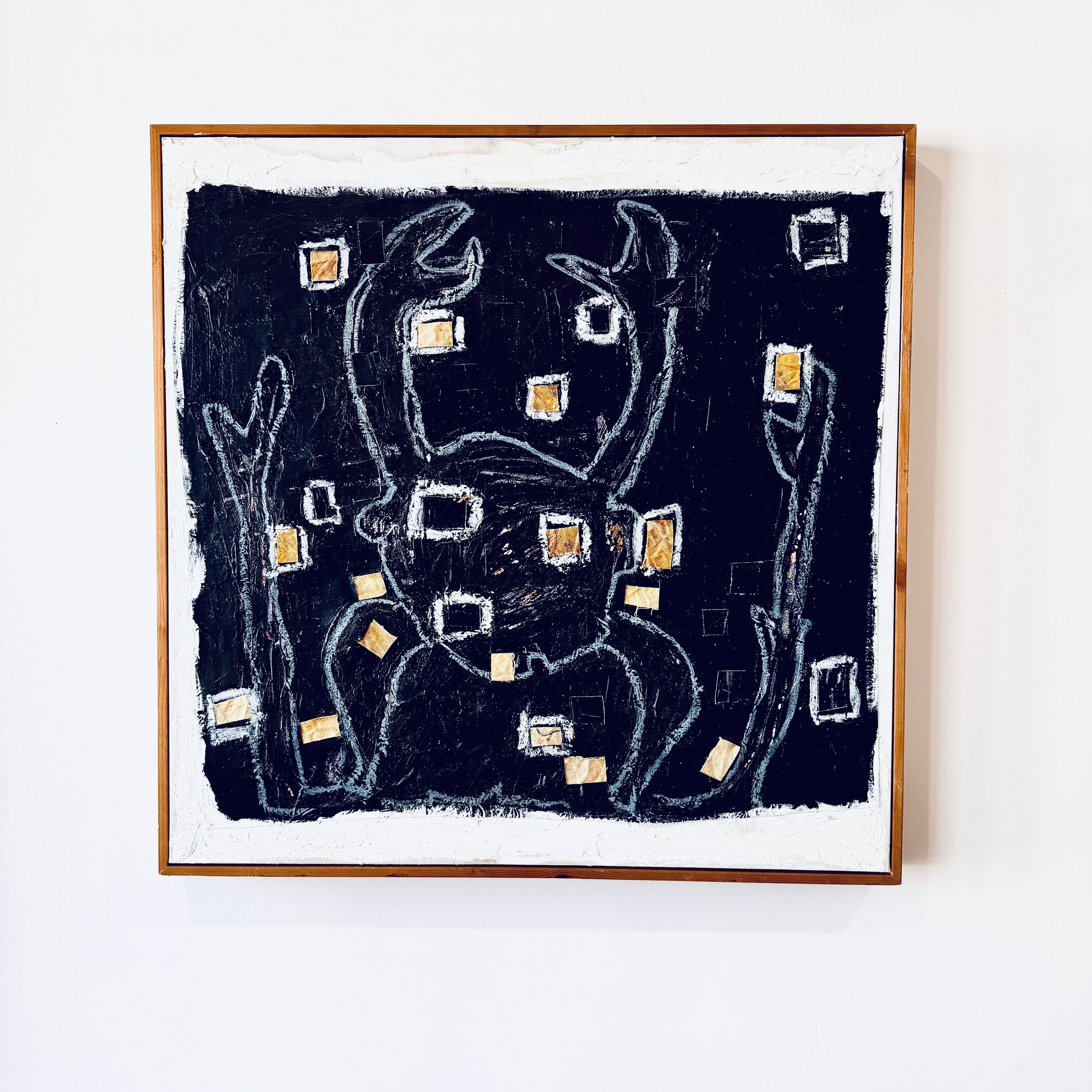 Black Square Painting