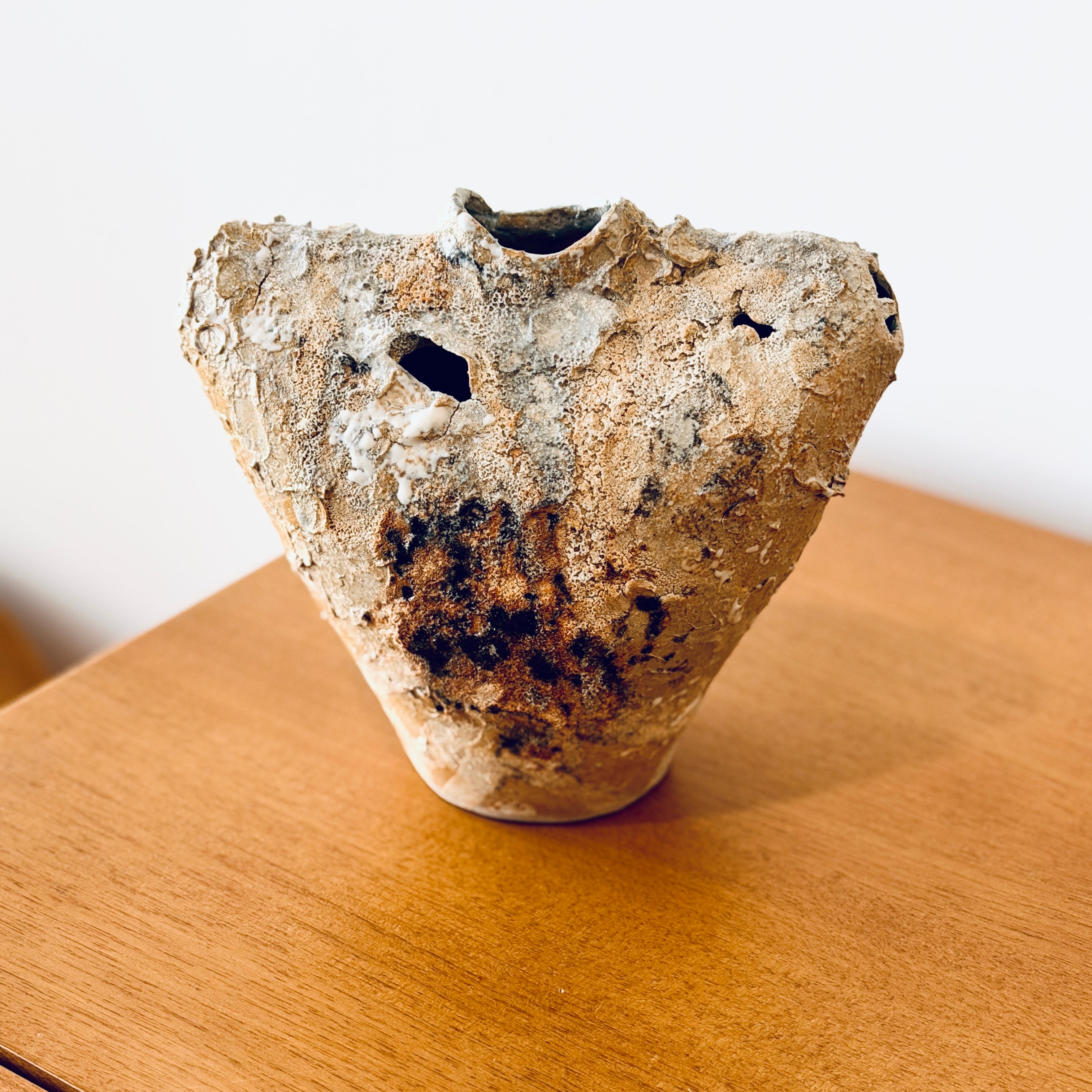 Sculptural Natural Vase