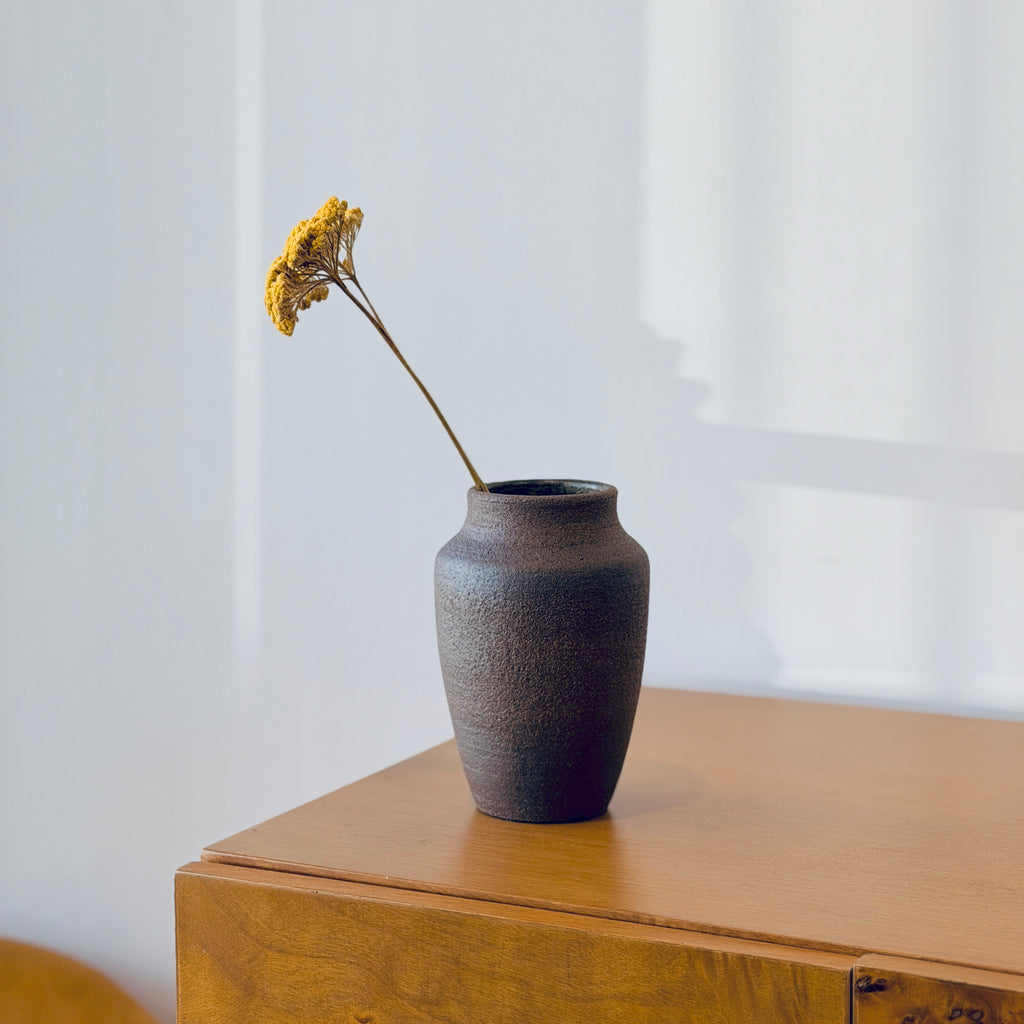 Brown Terracotta Vase