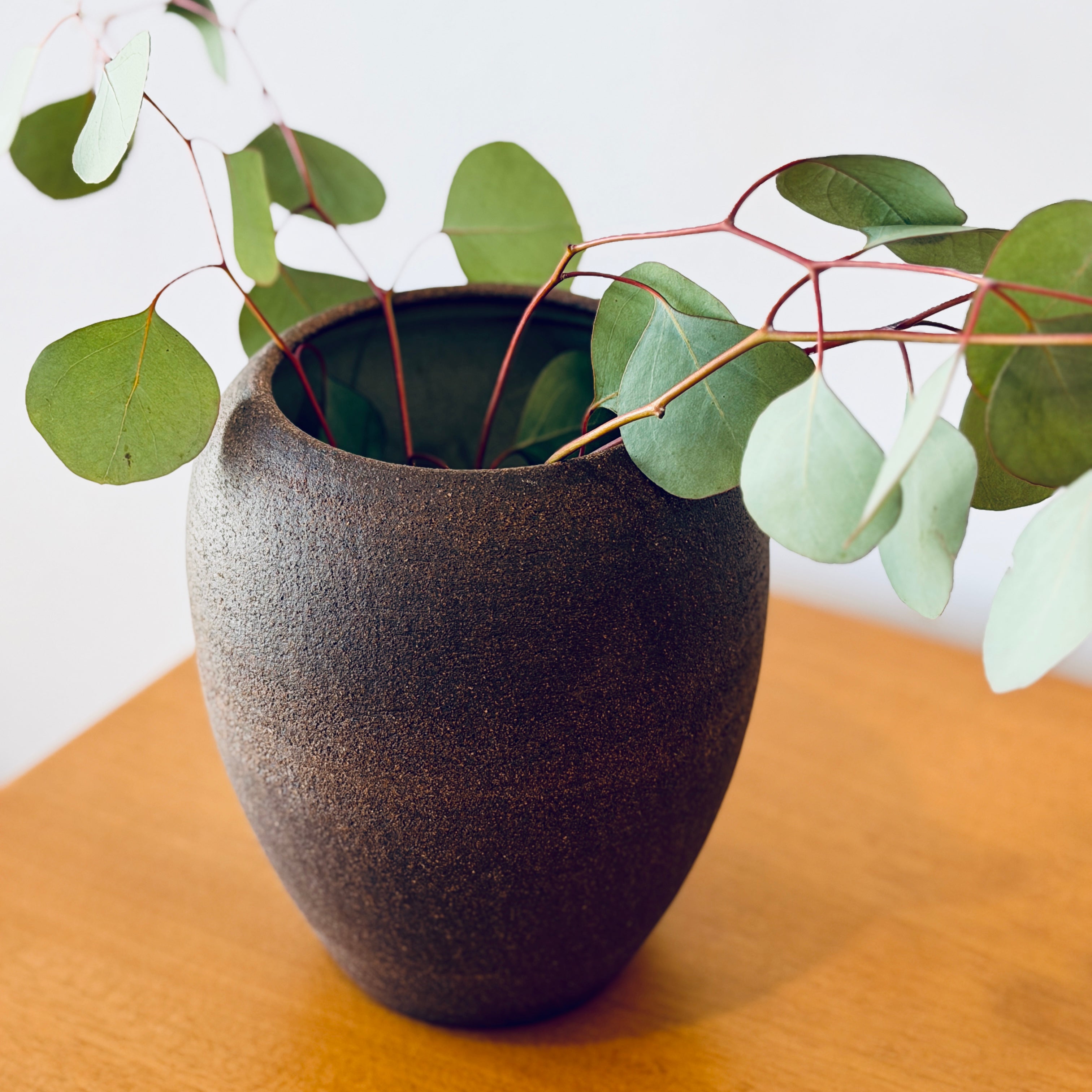 Brown Terracotta Vase