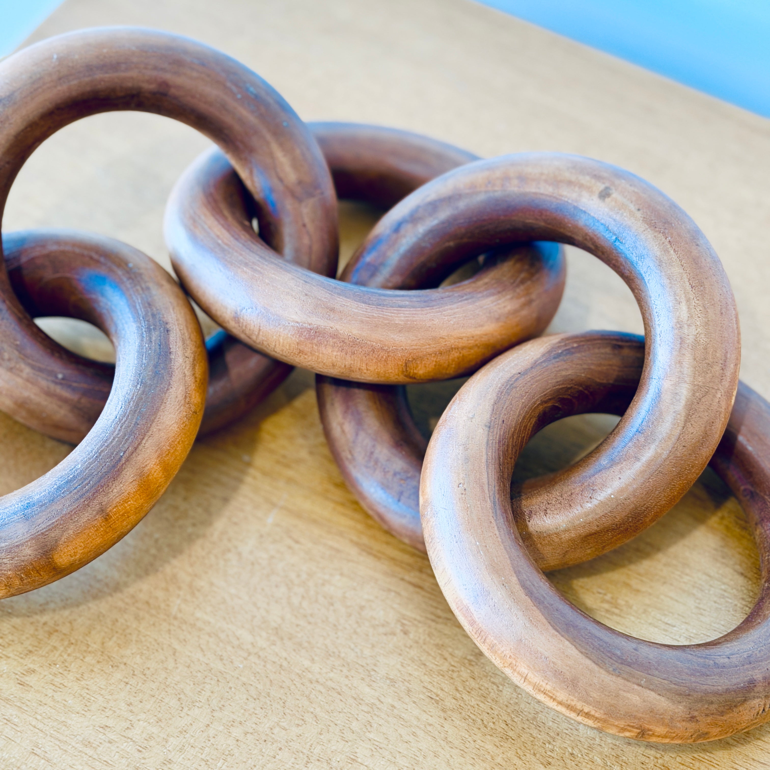 Vintage Wooden Chain