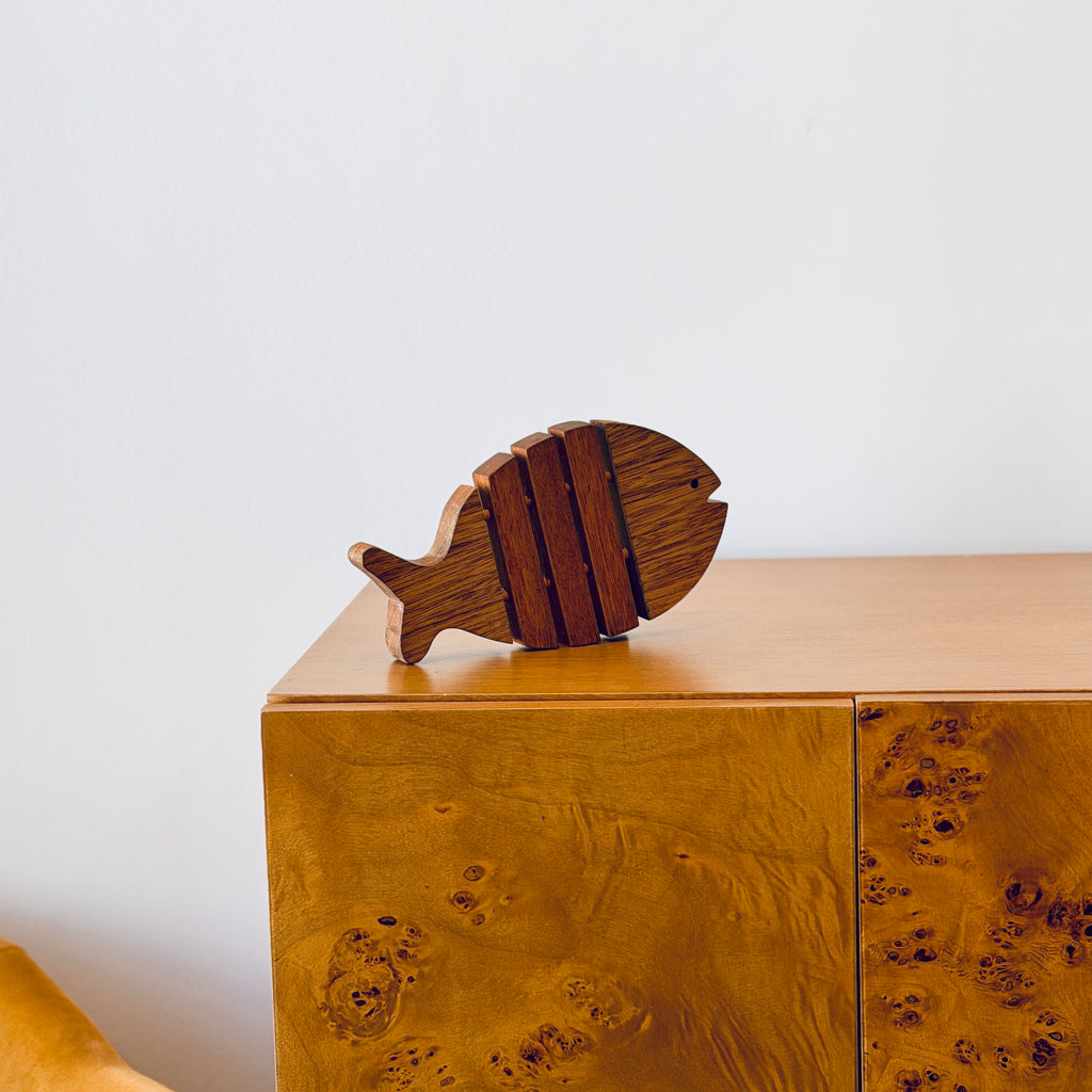 Wooden Fish Trivet