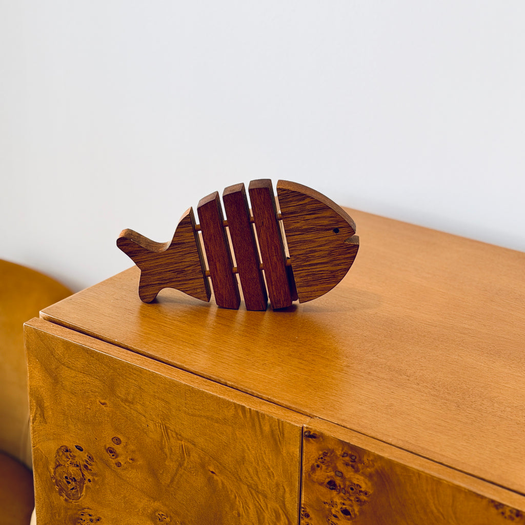 Wooden Fish Trivet