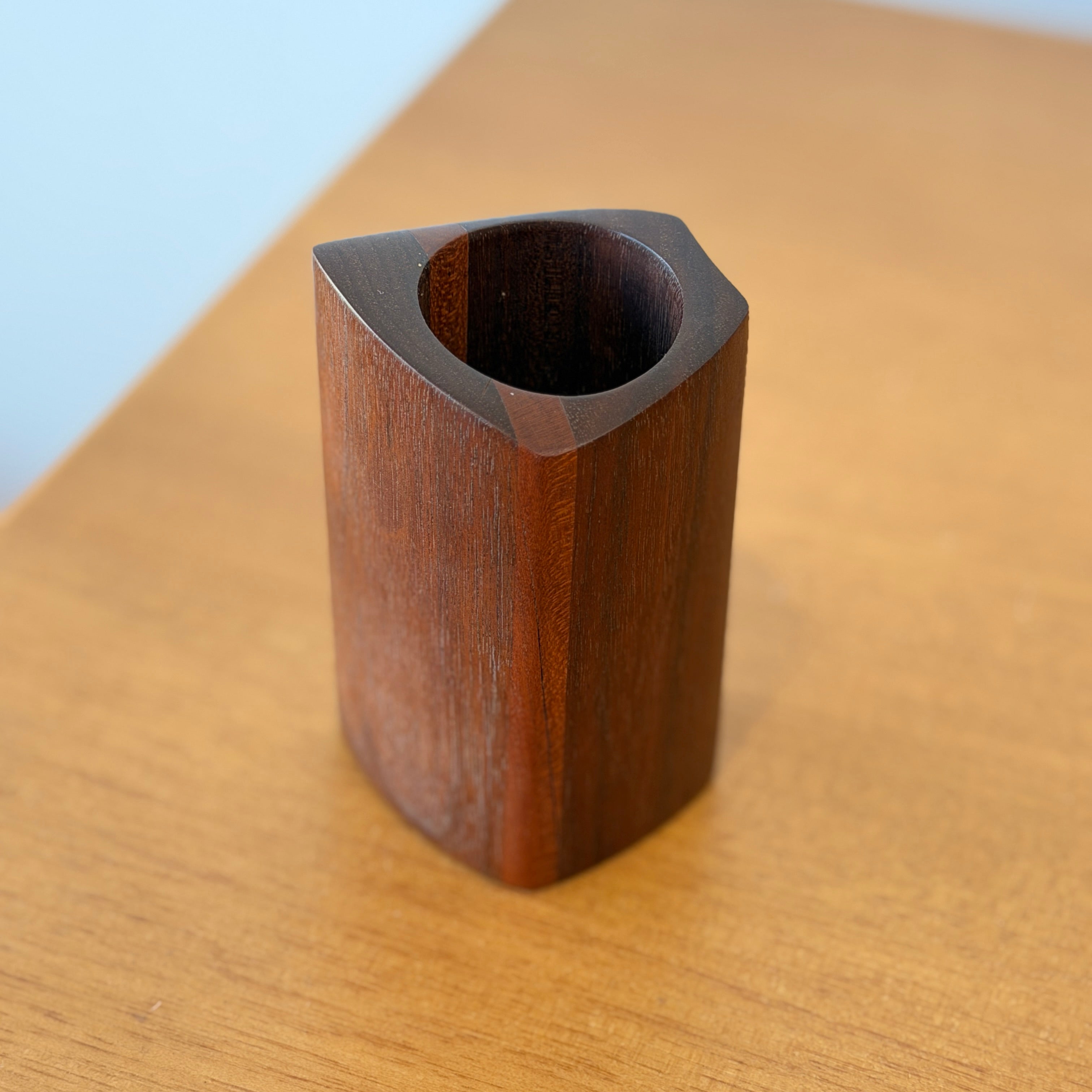 Wooden Candle Holder