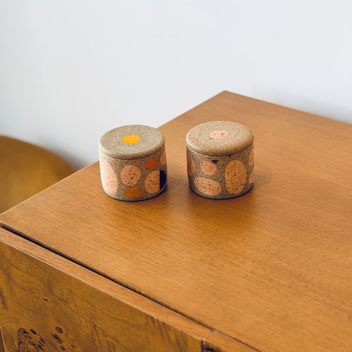 Bean Lidded Salt Jar