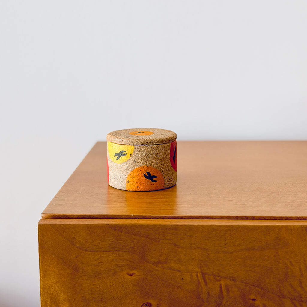 Tamato Lidded Salt Jar