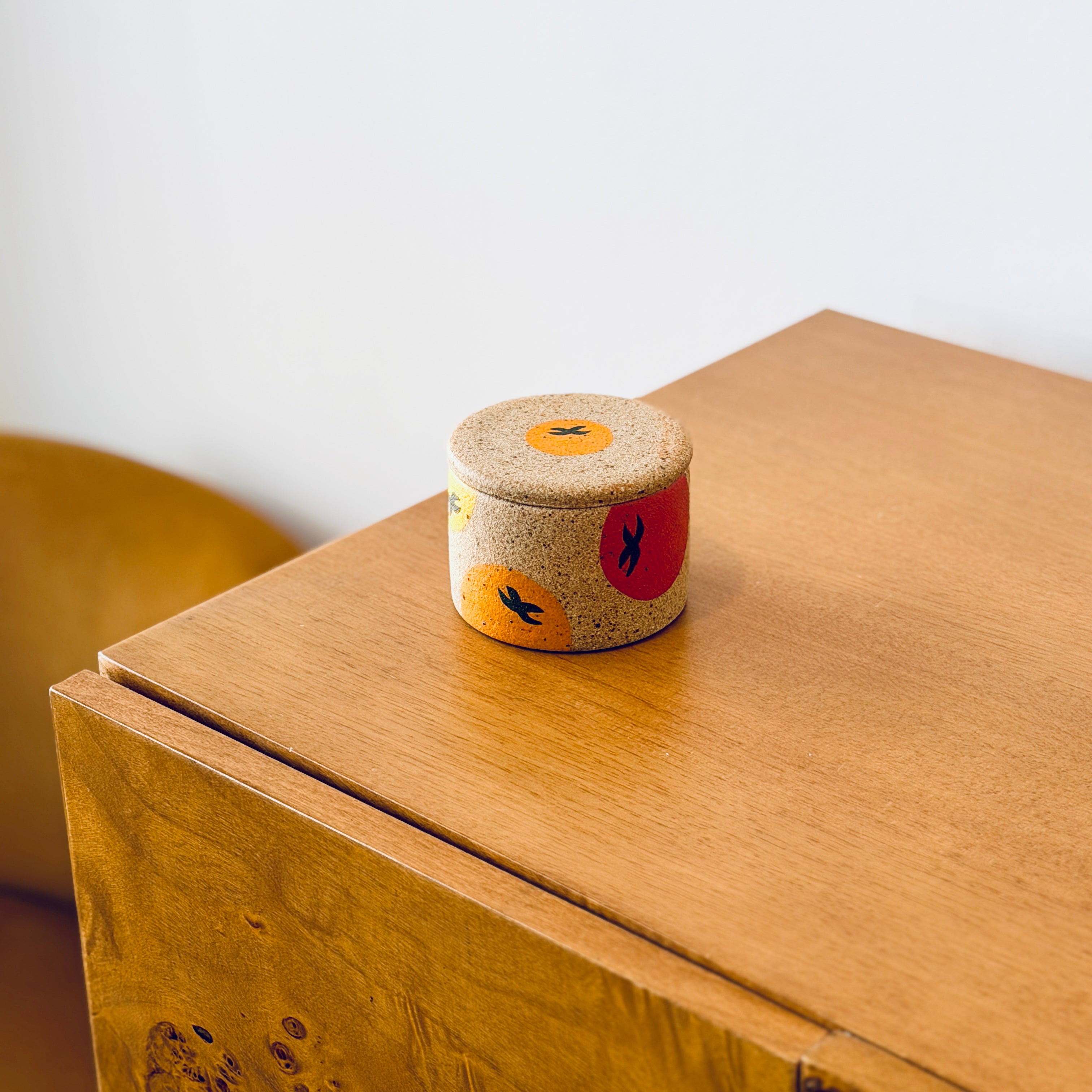 Tamato Lidded Salt Jar