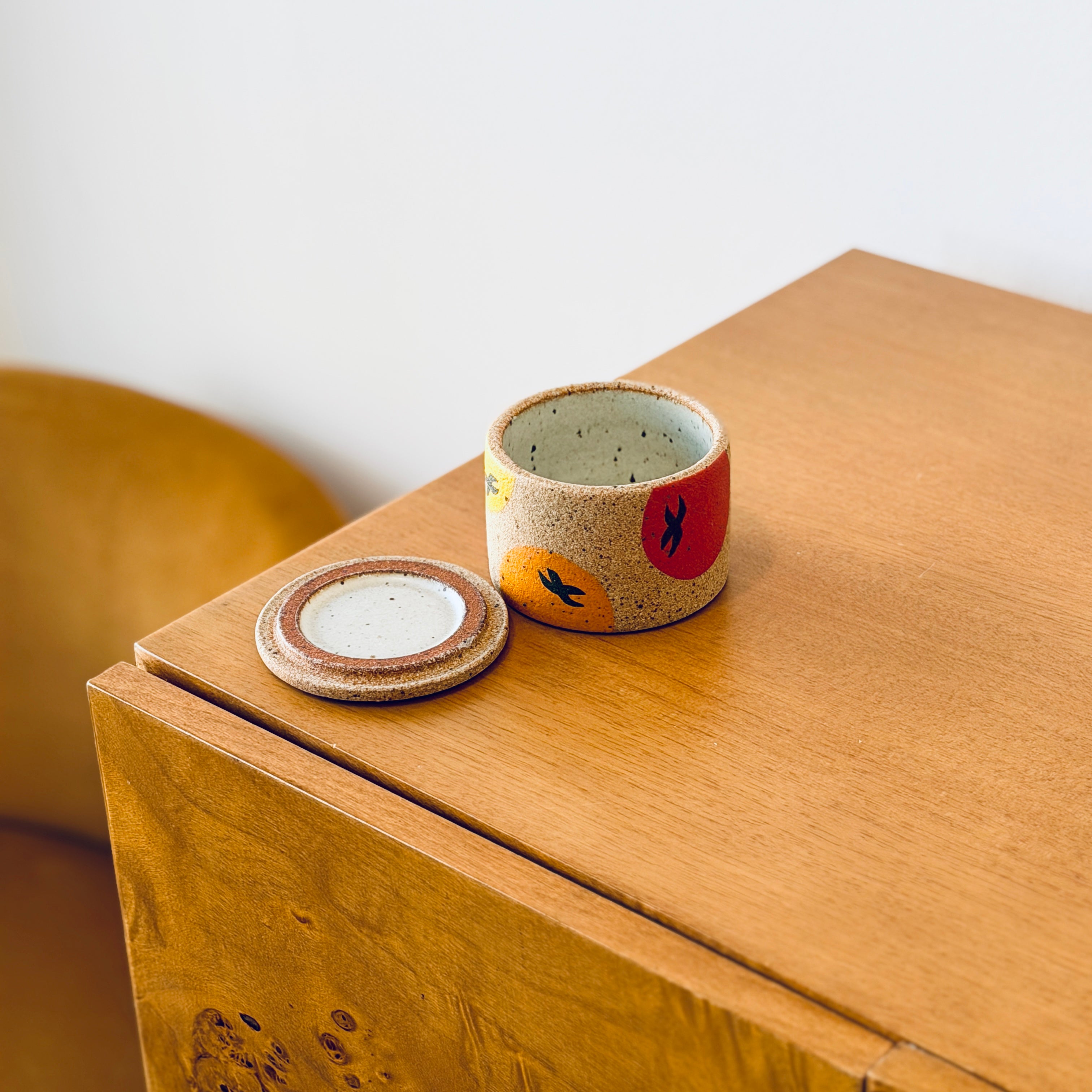 Tamato Lidded Salt Jar