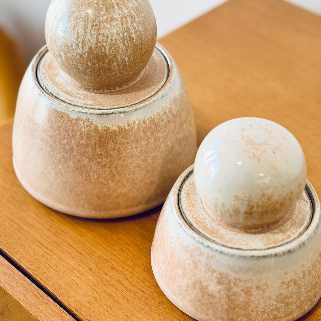 Peach Blossom Stash Jar