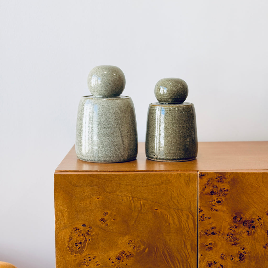 Tall Storm Stash Jar