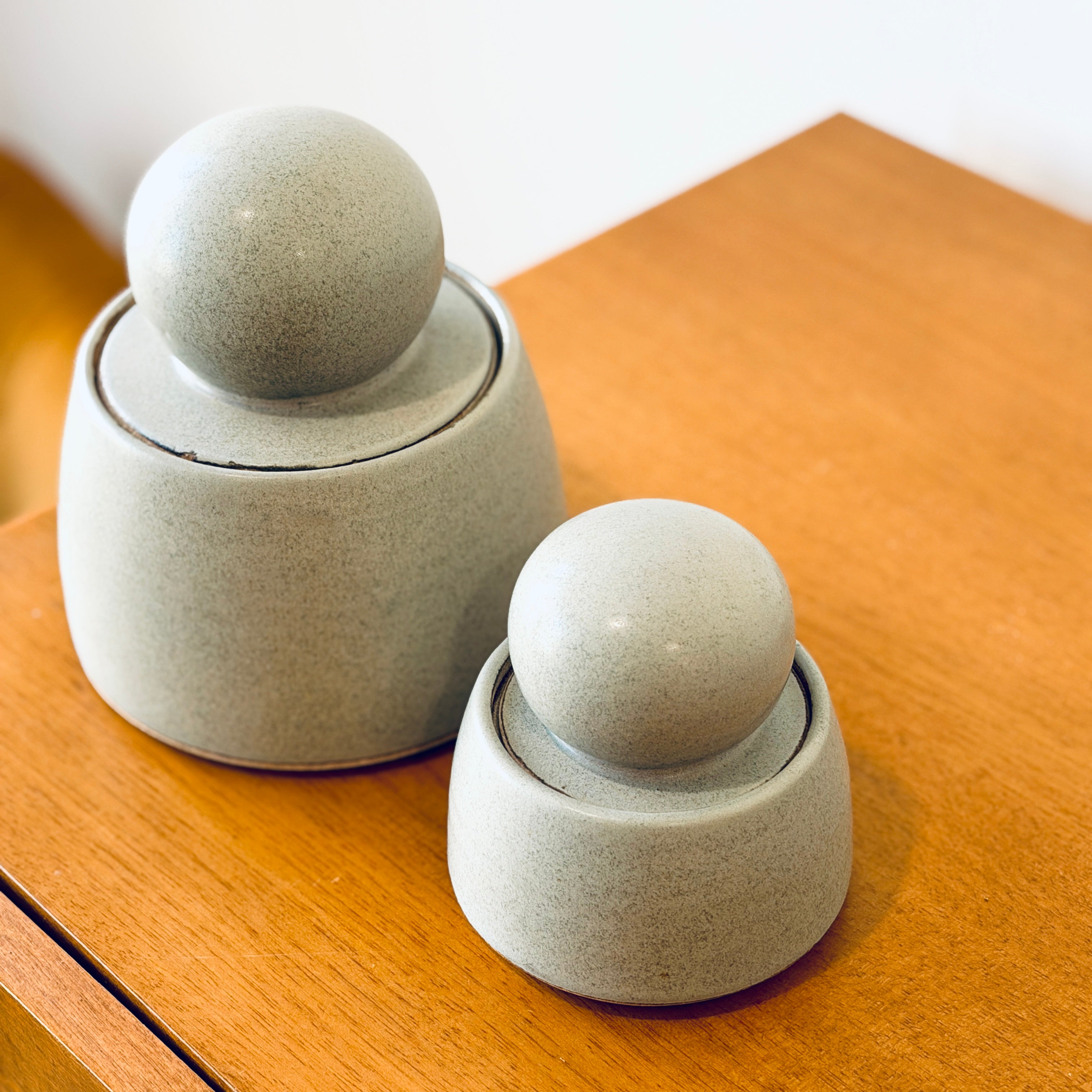 Pewter Grey Stash Jar