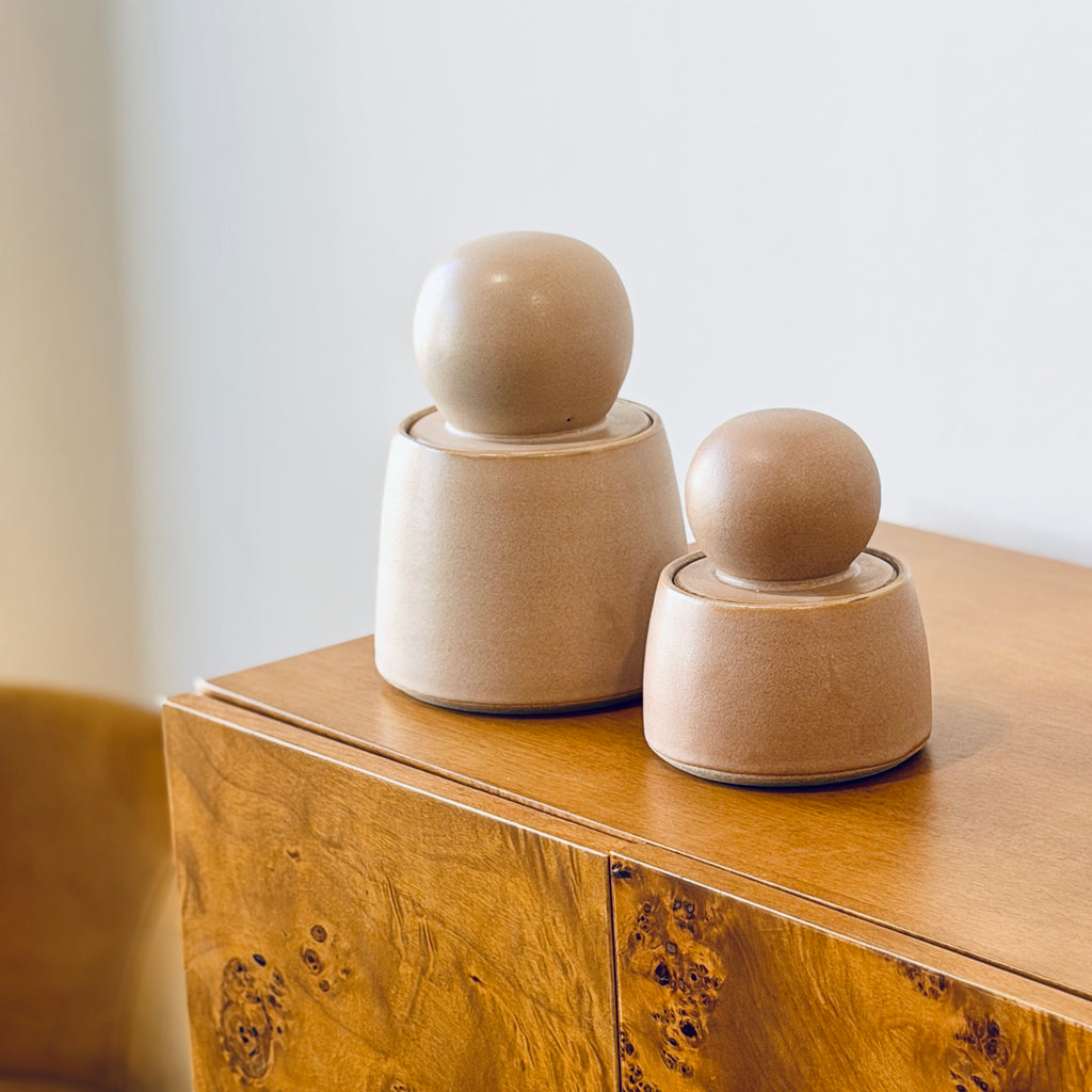 Blush Pink Stash Jar