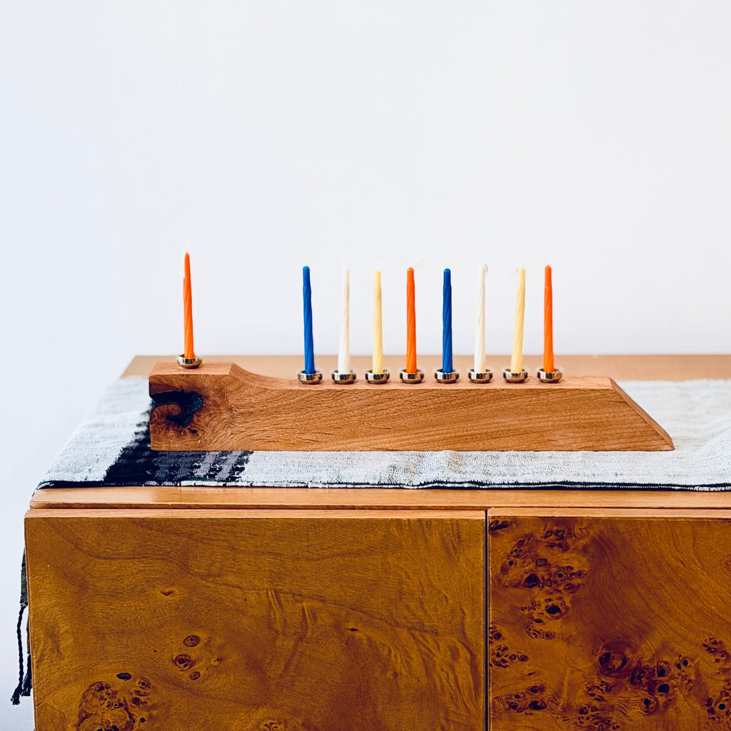 Hanukkah Menorah By John Marron