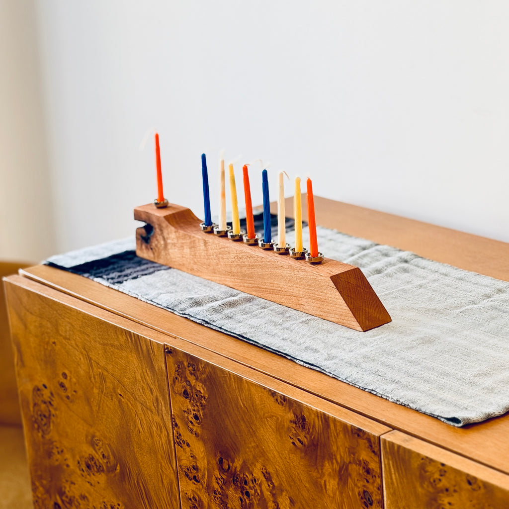 Hanukkah Menorah By John Marron