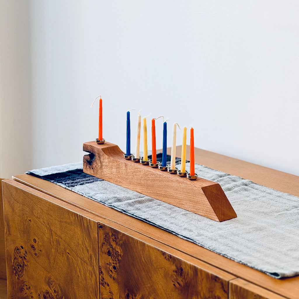 Hanukkah Menorah By John Marron