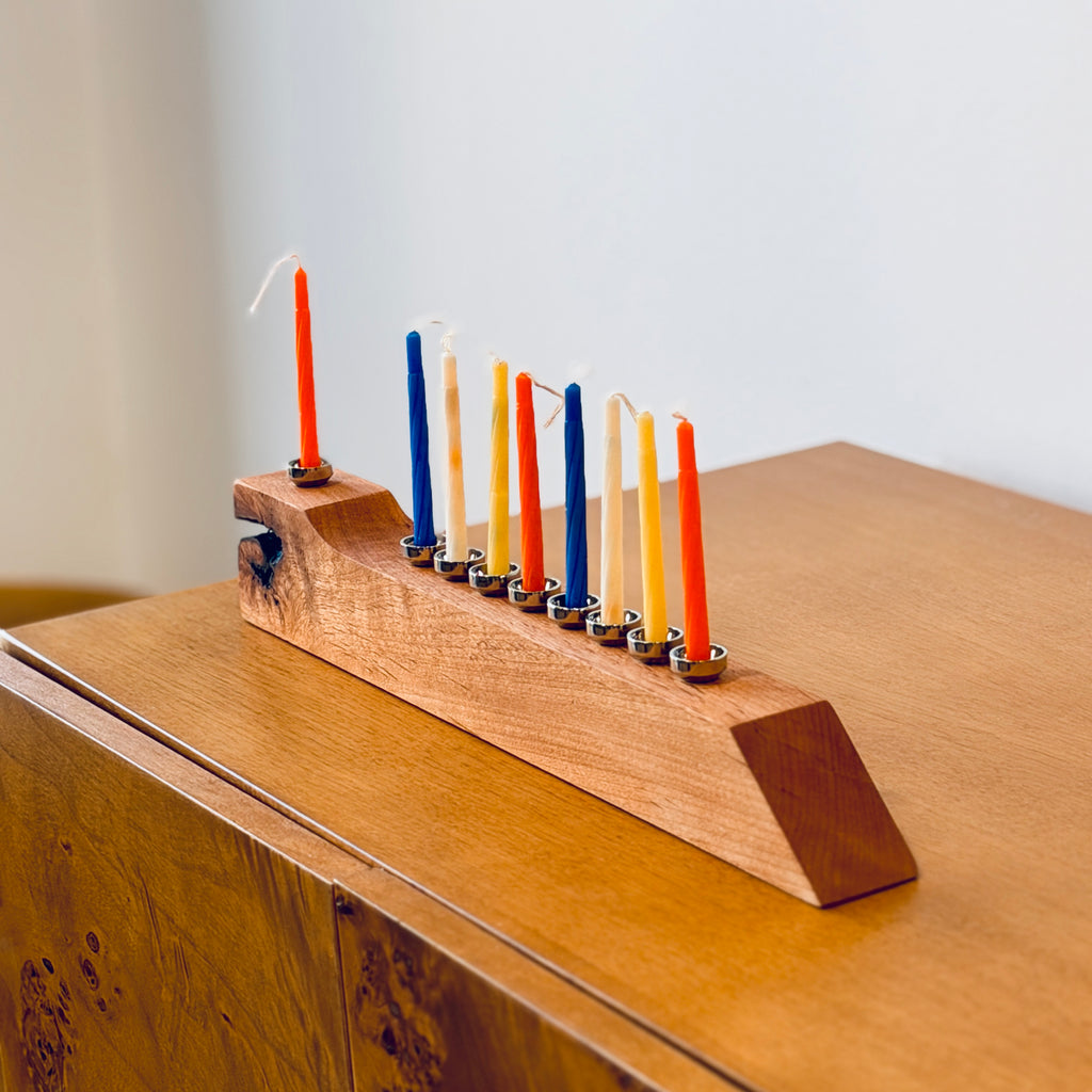 Hanukkah Menorah By John Marron