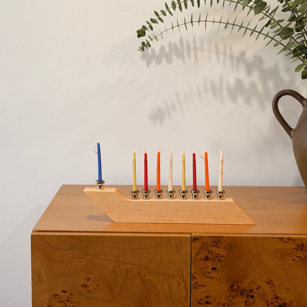 Hanukkah Menorah By John Marron