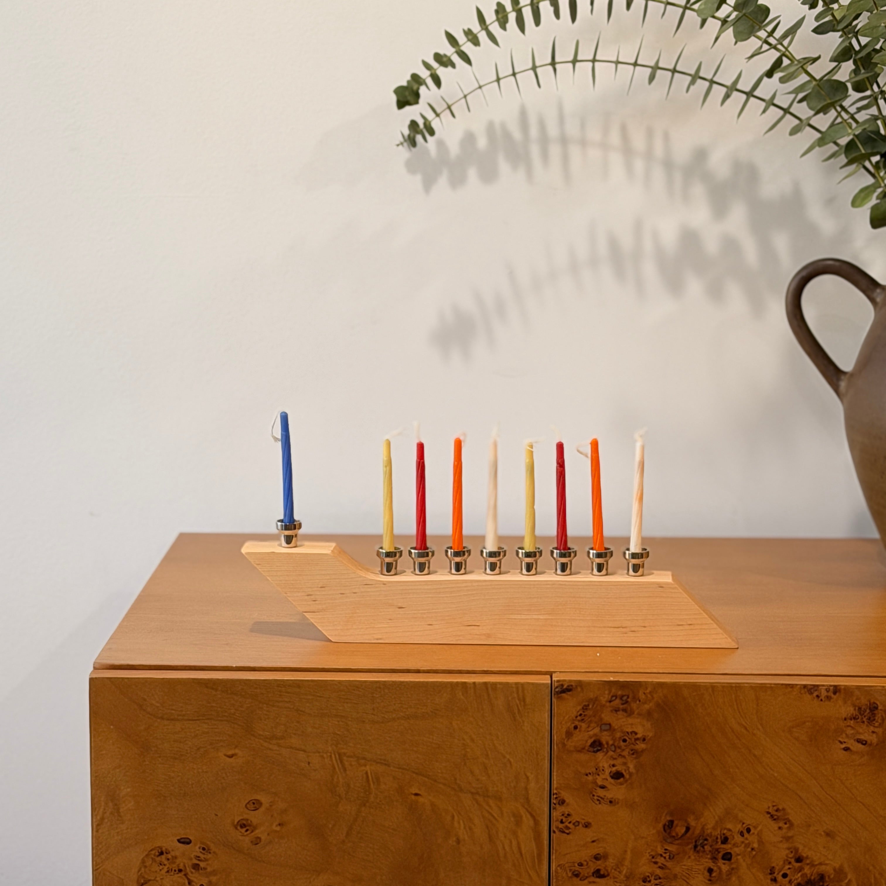 Hanukkah Menorah By John Marron