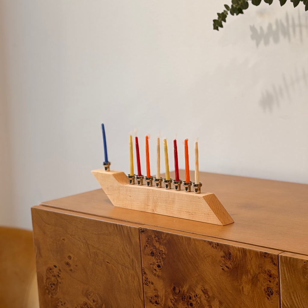 Hanukkah Menorah By John Marron