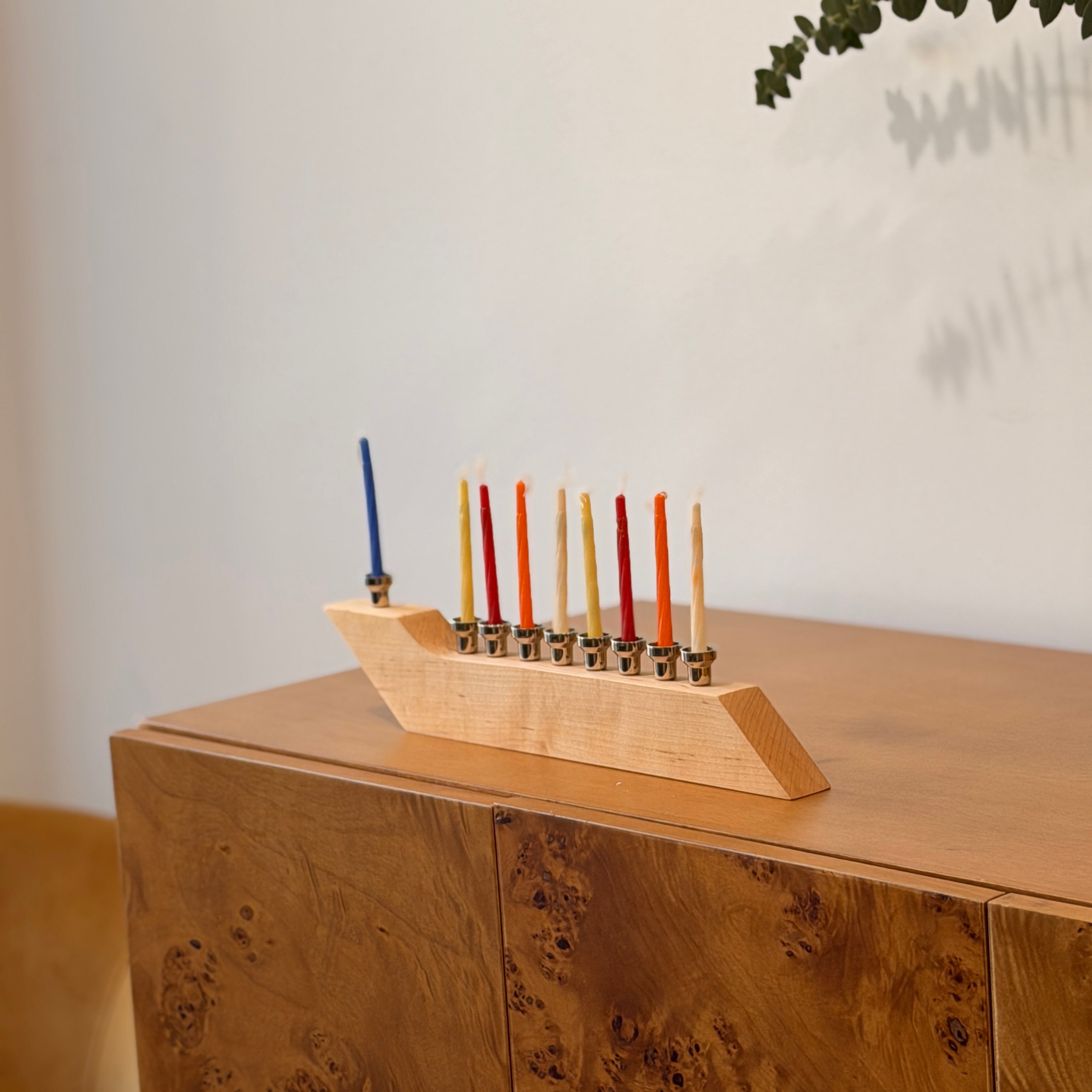 Hanukkah Menorah By John Marron