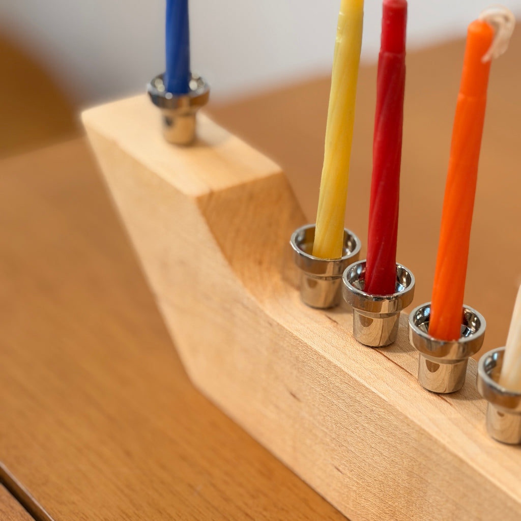 Hanukkah Menorah By John Marron