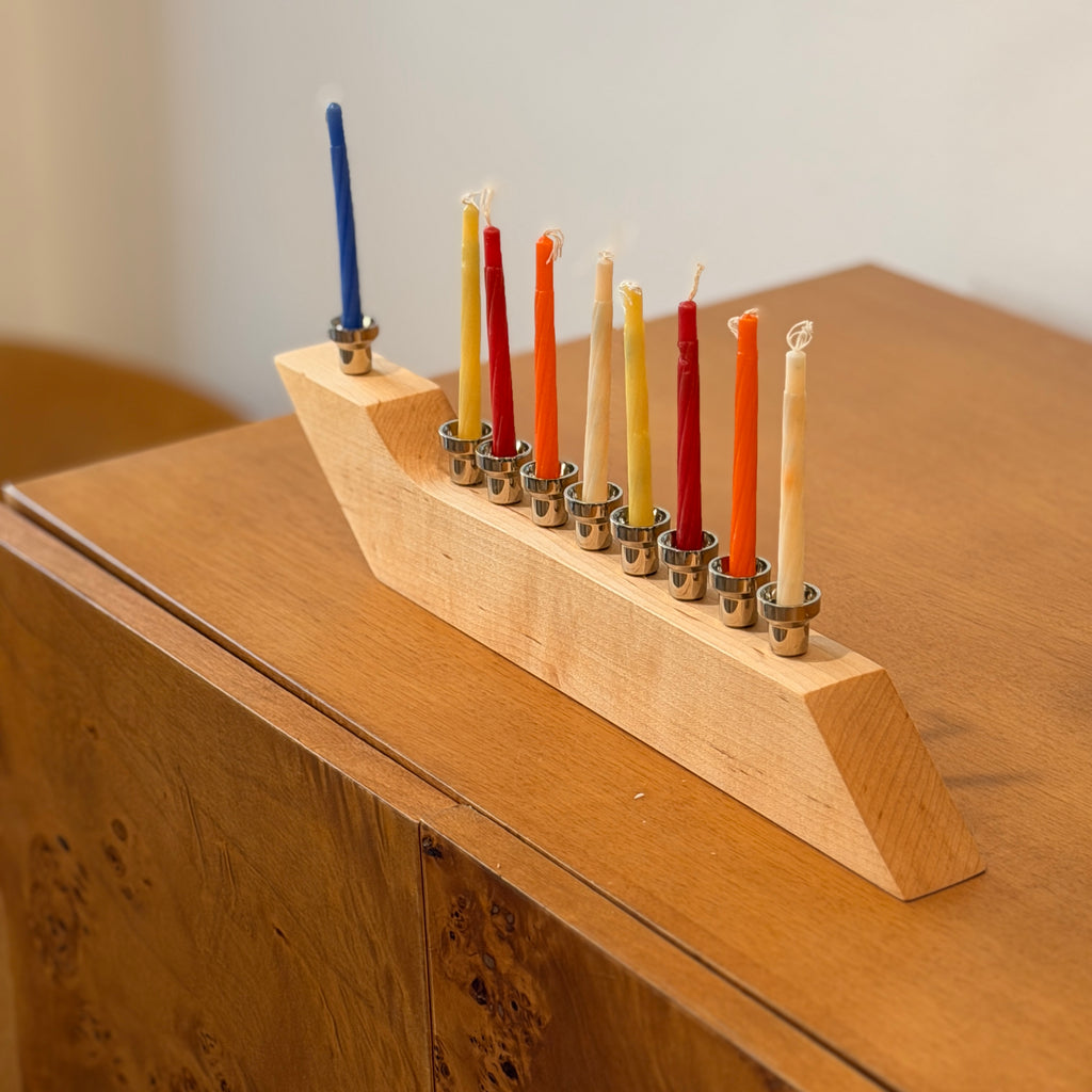 Hanukkah Menorah By John Marron