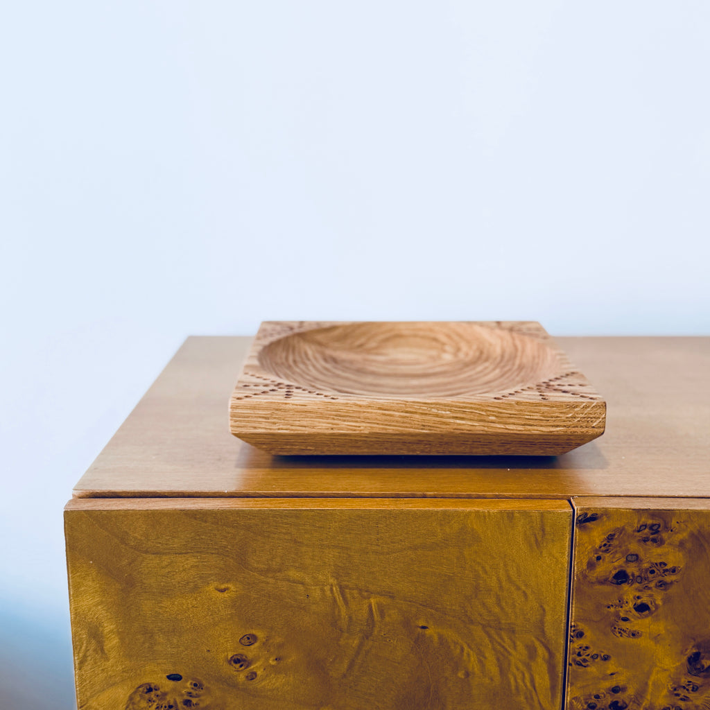 Wooden Bowl with pattern